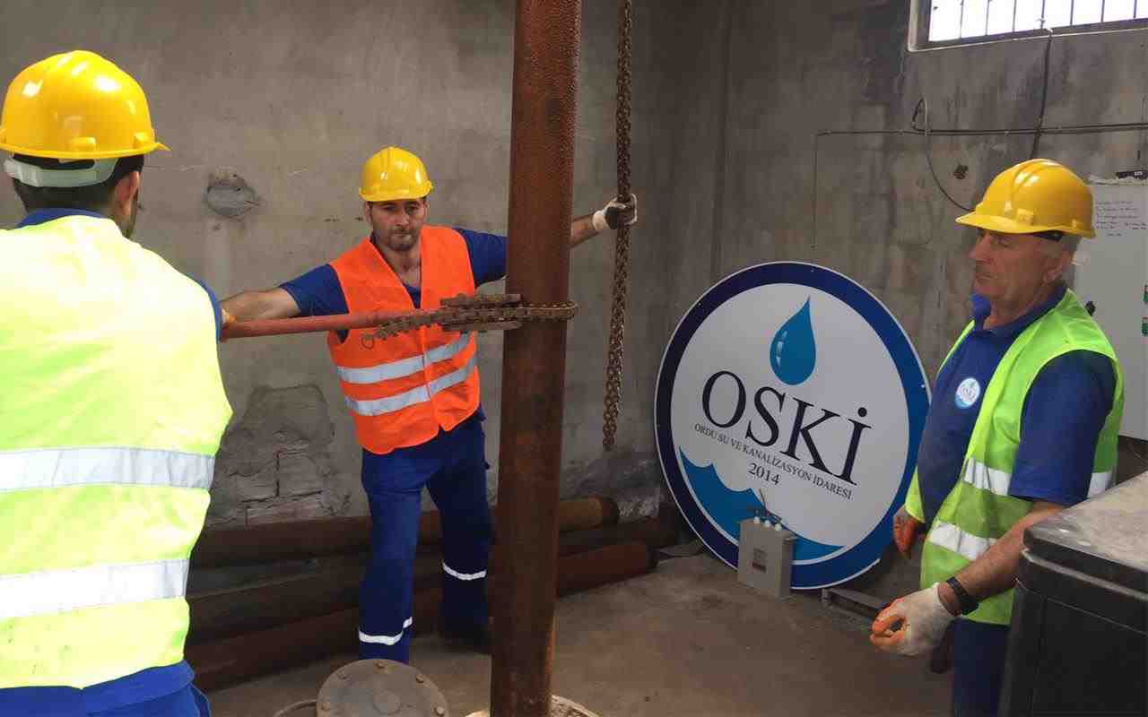 BÜYÜKŞEHİRDEN İÇME SUYU DEPOLARINA BAKIM